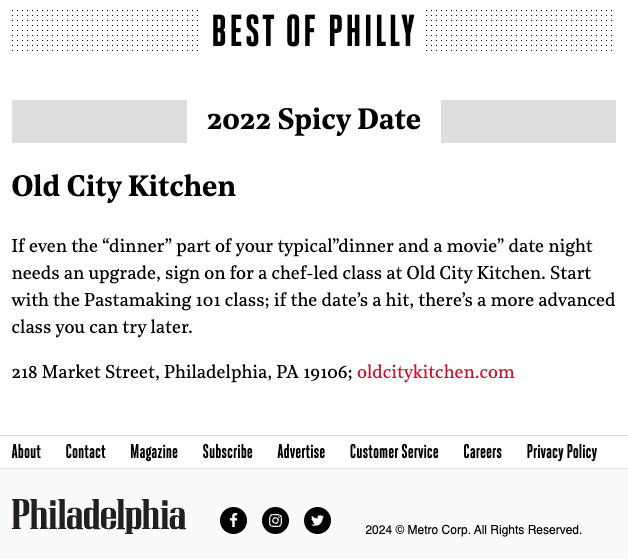 best of philly date night old city kitchen philadelphia magazine cooking classes